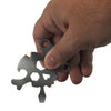 Trixie and Milo Stainless Steel Silver Pirate Multi-Tool 3 L x 2-1/4 W in.