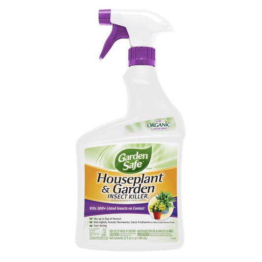 Garden Safe Organic Liquid Insect Killer 32 oz (Pack of 4)