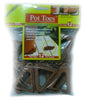 Pot Toes The Decksaver Terracotta Plastic Pot Toe 1 H x 2 W x 3 D in.