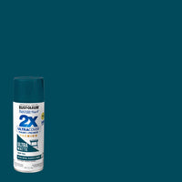 Rust-Oleum Deep Teal General-Purpose Premium Ultra Matte Spray Paint 12 oz. (Pack of 6)