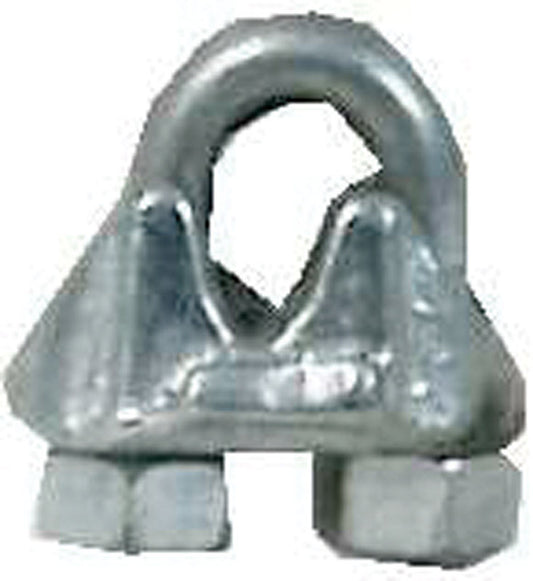 Campbell Chain Galvanized Malleable Iron Wire Rope Clip 1-1/16 in. L