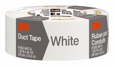 3M 1.88 in. W X 60 yd L White Solid Duct Tape