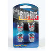 Custom Accessories Chrome Tire Valve Cap 4 pk