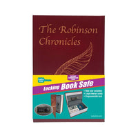 Lucky Line Combination Lock Burgundy Diversion Safe