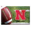 University of Nebraska Blackshirts Rubber Scraper Door Mat
