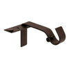 Kenney Fast Fit Oil Rubbed Bronze Brown Curtain Rod Bracket 5/8 in. L