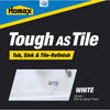 Homax Tough As Tile Gloss White Tub and Tile Refinishing Epoxy Interior 26 oz