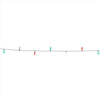 Celebrations Platinum LED C9 Multicolored 25 ct String Christmas Lights 25 ft.