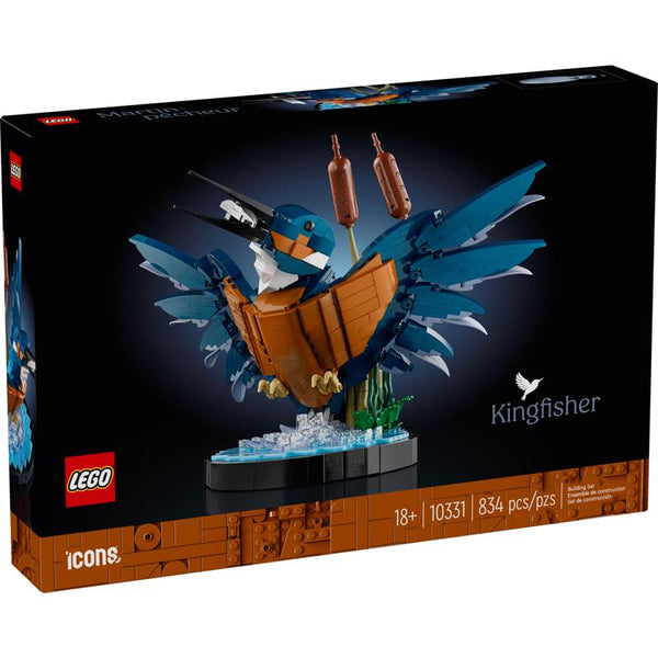 LEGO Kingfisher Bird Icons - Juego de construcción moderno multicolor (834 piezas)