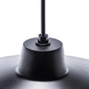 Globe Electric Barnyard Matte Black Steel 60W 120V E26 Pendant Light 50 H x 15.9 W x 15.9 D in.