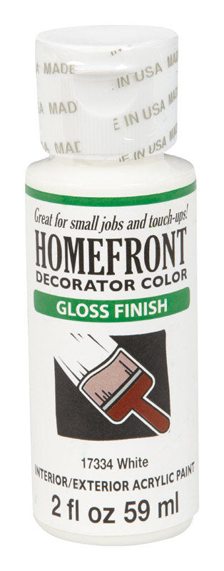 Homefront Gloss White Hobby Paint 2 oz. (Pack of 3)