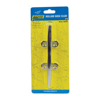 Seachoice Stainless Steel 6 in. L Hollow Base Cleat 1 pk