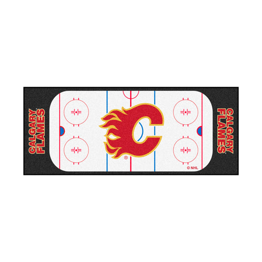 NHL - Calgary Flames Rink Runner - 30in. x 72in.