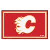 NHL - Calgary Flames 4ft. x 6ft. Plush Area Rug