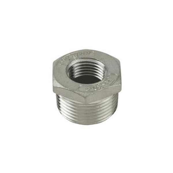 B&K Proline 3/4 in. MIP in. X 3/8 in. D FIP Stainless Steel 4 in. L Adapter Bushing