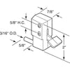 Prime-Line Metal Indoor and Outdoor Patio Door Lock - Deal of The Week