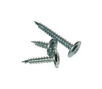 Fastap No 8 Sizes x 13/16 in. L Phillips Round Washer Head Unichrome Steel Sheet Metal Screws 3.2 oz. (Pack of 12)