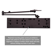 Brinks Commercial Oil Rubbed Bronze Steel Hydraulic Door Closer Grade 1