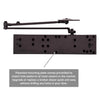 Brinks Commercial Oil Rubbed Bronze Steel Hydraulic Door Closer Grade 1