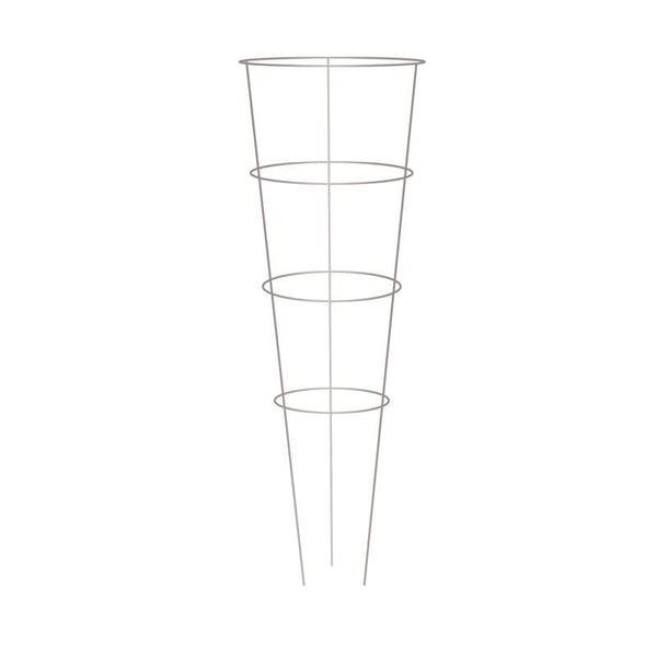 Soporte para plantas de metal gris Glamos Wire, H de 42 in. X W de 14 in. (paquete de 25)
