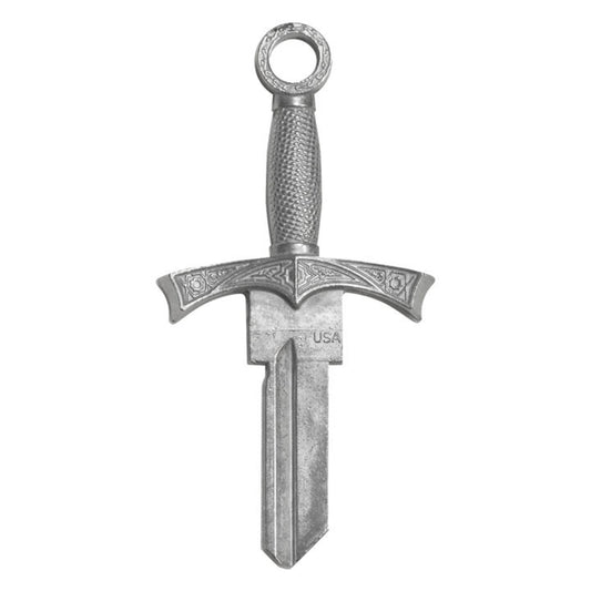 Lucky Line Silver Metal Double sided House Sword KW1 Key Blank (Pack of 5)
