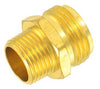 Gilmour 3/4 in. Brass Threaded Double Male Hose Connector