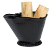 Lasting Traditions Black Powder Coated Steel Coal Hod (Pack of 6)