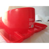 Flexible Flyer Toddler Boggan Red Plastic Injection Molded Toboggan 27 L x 10.5 H x 20.25 W in.