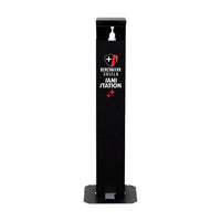 Sani-Station Benchmark Shield Hand Sanitizer Dispenser Stand
