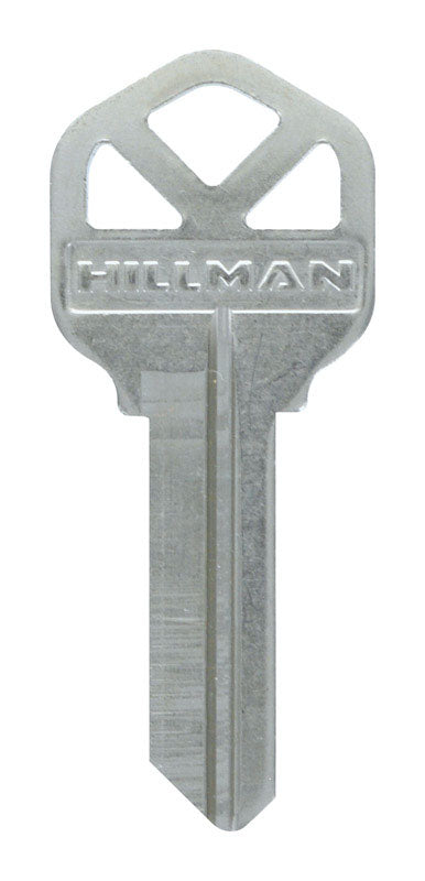 Hillman Nickel Plated Brass Residential & Commercial Blank Key for 5-Pin Kwikset Locks