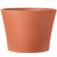 Deroma 6 in. H X 7.5 in. W Clay Standard Planter Terracotta