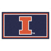 University of Illinois 3ft. x 5ft. Plush Area Rug