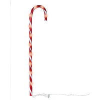 Celebrations Candy Cane Pathway Marker Red Plastic (Pack of 24)