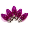 Holiday Bright Lights Incandescent C9 Purple 25 ct Replacement Christmas Light Bulbs 0.08 ft. - Deal of The Week