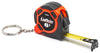 Lufkin 6 ft. L x 0.5 in. W Mini Hi-Viz Key Chain Tape Measure Multicolored 1 pk (Pack of 25)