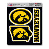 University of Iowa 3 Piece Decal Sticker Set