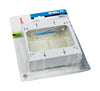 Legrand Plastic 2 gang Outlet Box White