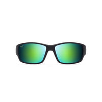 Maui Jim Local Kine Men's Sunglasses Sunglasses Black/Tran Green/Lt Trans Grey Frame Black/Tran Gree