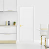 Kwikset Sedona Transitional Satin Brass Half-Dummy Lever Right Handed