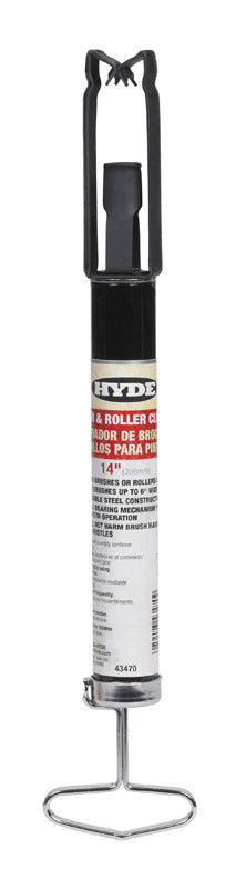 Hyde 14 in. L Black Steel Brush and Roller Cleaners