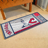 MLB - Cleveland Indians Retro Collection Ticket Runner Rug - 30in. x 72in. - (1973)