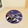 NFL - Baltimore Ravens XFIT Roundel Rug - 27in. Diameter