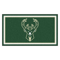 NBA - Milwaukee Bucks 3ft. x 5ft. Plush Area Rug