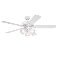Westinghouse Vintage 52 in. White LED Indoor Ceiling Fan - Open Box