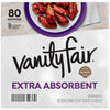 Vanity Fair Napkins 80 sheet 2 ply 80 pk (Pack of 12)