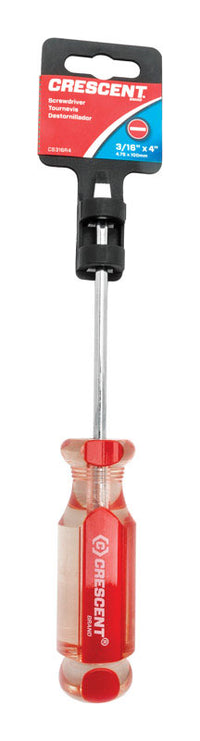 Crescent 3/16 in. S X 4 in. L Screwdriver (Pack of 3)
