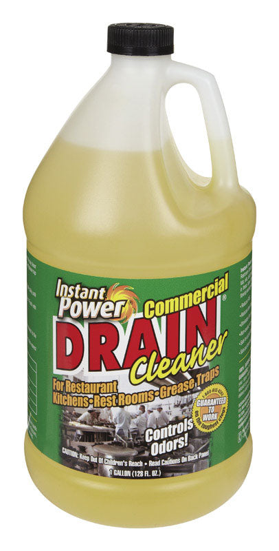 Instant Power Liquid Drain Cleaner 1 gal. (Pack of 4)
