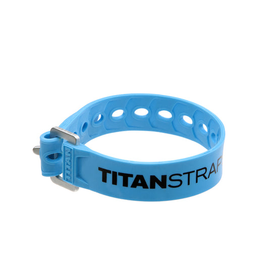 TitanStraps Super Strap 0.88 in. W x 14 in. L Blue Tie Down Strap 60 lb. 1 pk