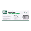 Iron Hold 618730 39 Gallon Drawstring Lawn & Leaf Bags 10 Count (Pack of 12)