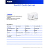 Feit Smart Home Residential Plastic Extension Smart-Enabled Plug with Night Light 1-15R